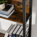 HOMCOM Shelving Unit - Brown & Black