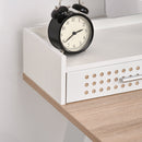 MDF Organised Compartment Home Office Desk White