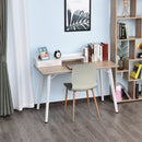 MDF Organised Compartment Home Office Desk White