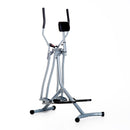 Air Walker Glider Cross Trainer Gym Fitness Exercise Machine GliderCross W/LCD-Silver/Black
