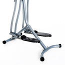 Air Walker Glider Cross Trainer Gym Fitness Exercise Machine GliderCross W/LCD-Silver/Black