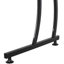 Particle Board L-Shaped Home Office Desk Black