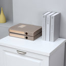 Modern Filing Cabinet with 2 Drawers, Handle, Printer Table, Vertical File Cabinets, for Home, Office - White