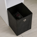 Computer Desk With Sliding Keyboard Tray Storage Drawer Shelf Home Office Workstation White