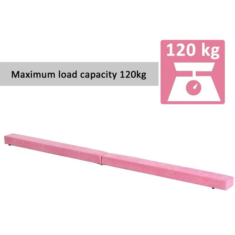 Balance Beam Trainer, 2.4 m-Pink