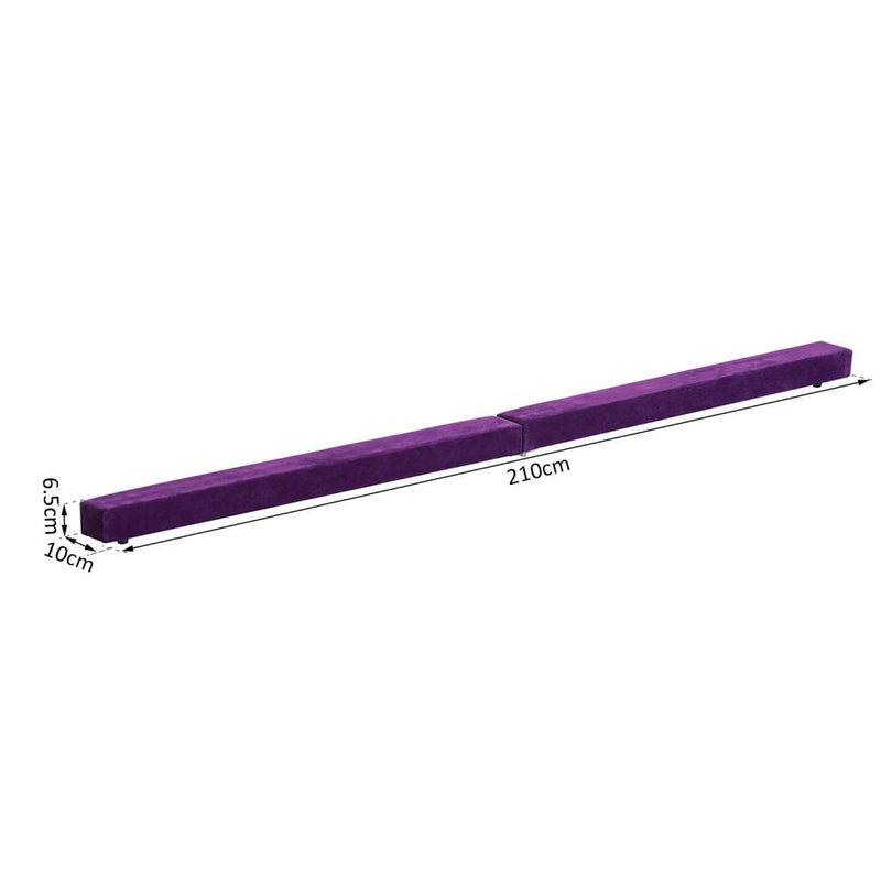 Balance Beam Trainer, 2.4 m-Purple