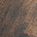 100cm Wide Writing Desk Computer Table Home Office PC Laptop Workstation Storage Shelf Color Rustic Brown Metal Frame