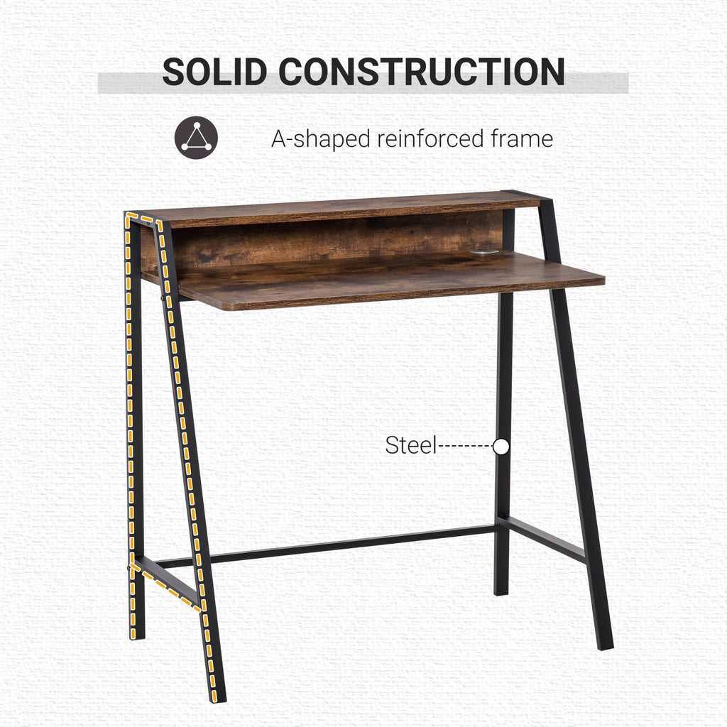 84cm Wide Writing Desk Computer Table Home Office PC Laptop Workstatio