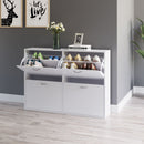 Shoe Cabinet, 81H Cm-White