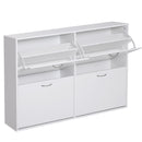 Shoe Cabinet, 81H Cm-White