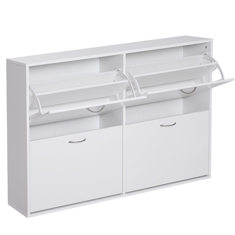 Shoe Cabinet, 81H Cm-White