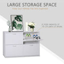 Shoe Cabinet, 81H Cm-White