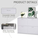 Shoe Cabinet, 81H Cm-White