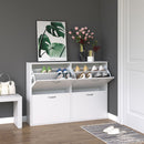 Shoe Cabinet, 81H Cm-White