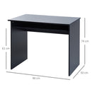 Workstation, 50Lx90Wx74H cm-Black  |