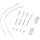 HOMCOM Narrow Shoe Cabinet, Space Saving Shoe Storage Cabinet with 2 Flip Drawers and Adjustable Shelves for 12 Pairs of Shoes for Hallways and Living Room, White