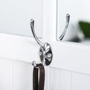 Coat Rack Shoe Bench with Storage 4 In 1 Hall Tree for Entryway Hallway Organizer with Cabinet 3 Hooks Mirrors White w/ w/