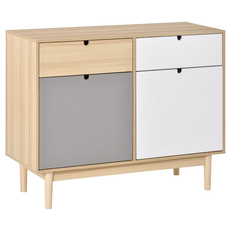 Sideboard Storage Cabinet Kitchen Cupboard with Drawers for Bedroom, Living Room, Entryway Bedroom