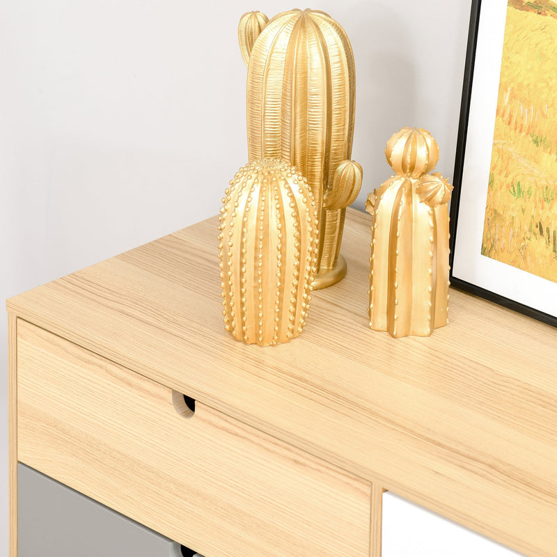 Sideboard Storage Cabinet Kitchen Cupboard with Drawers for Bedroom, Living Room, Entryway Bedroom