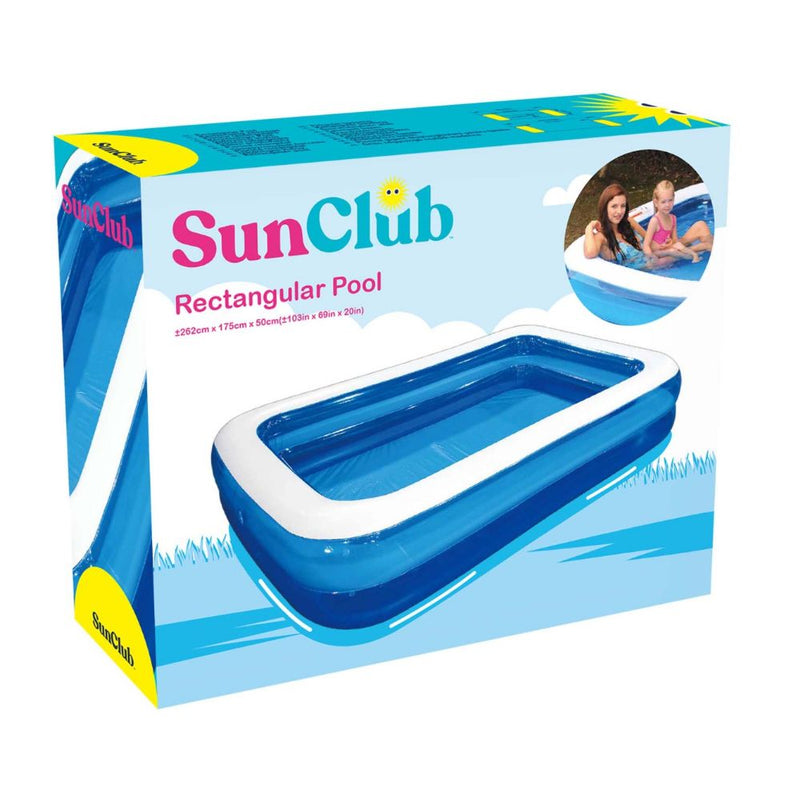 Sun Club Inflatable Family Size Pool - 2M