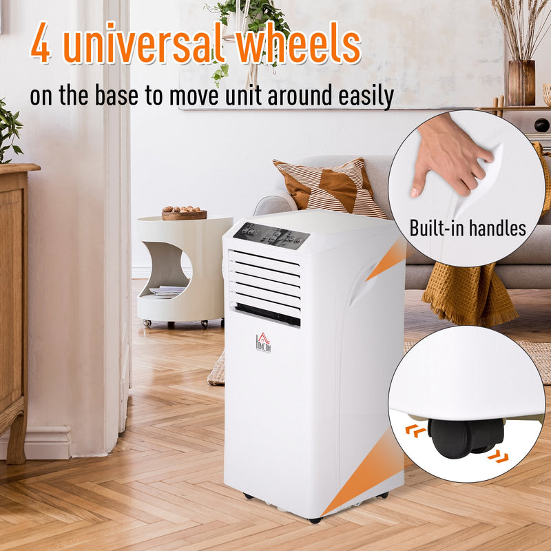 Homcom Mobile Air Conditioner Unit White