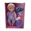 Uneeda Doll Baby Luv Doll Set Melissa 12" - Purple