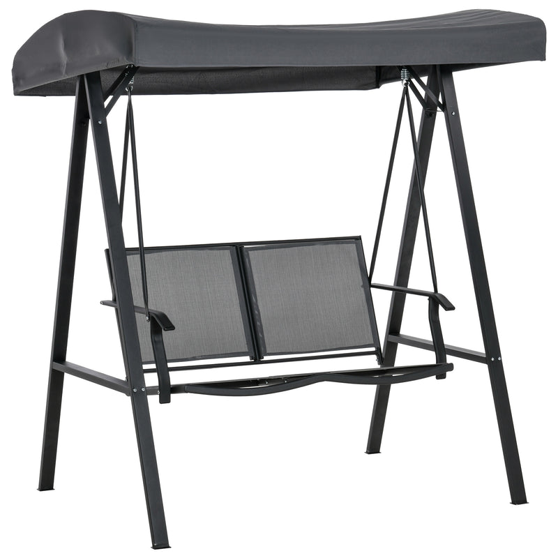 Outsunny 2 online seater garden swing