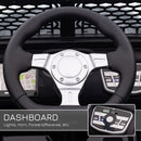 HOMCOM Kids Electric Ride on Car Truck Off Road 12v - Black