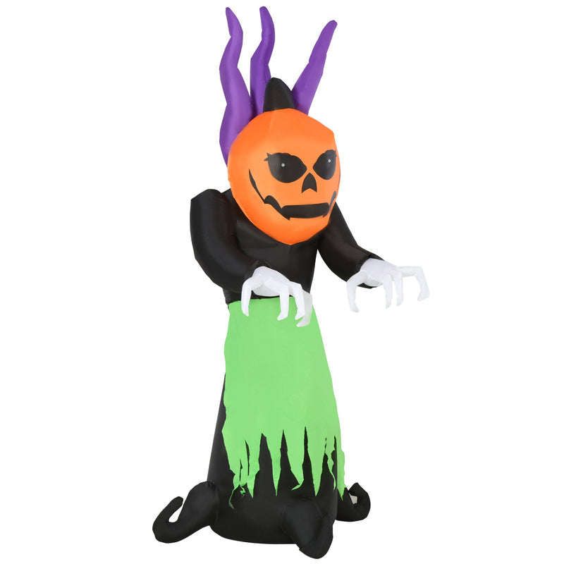 Halloween Inflatable Ghost Pumpkin 2.4m
