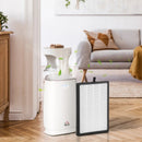 HOMCOM Air Purifier Filters Replacement for 823-032V70WT White
