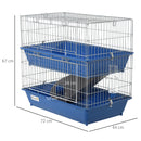 Pawhut Two Tier Small Animal Cage