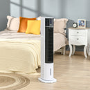 HOMCOM 4-In-1 7000 BTU Air Conditioner Portable AC Unit For Cooling Dehumidifying Ventilating For Room Up To 15m², With Remote Controller, 24H Timer, Window Mount Kit, R290, A Energy Efficiency