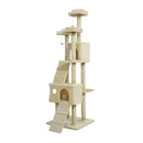 PawHut Condo Furniture Scratcher Post Pet Cat Tree Kitten Bed House Play Toy