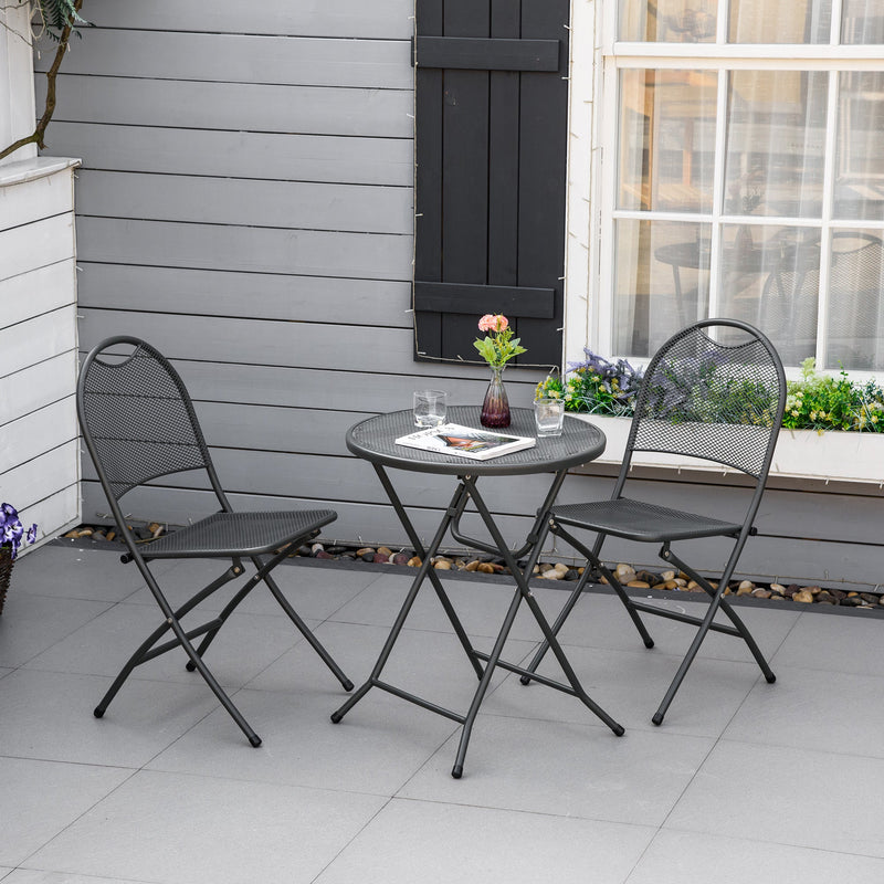 Outsunny-Garden Coffee Bistro Set - 3 Piece