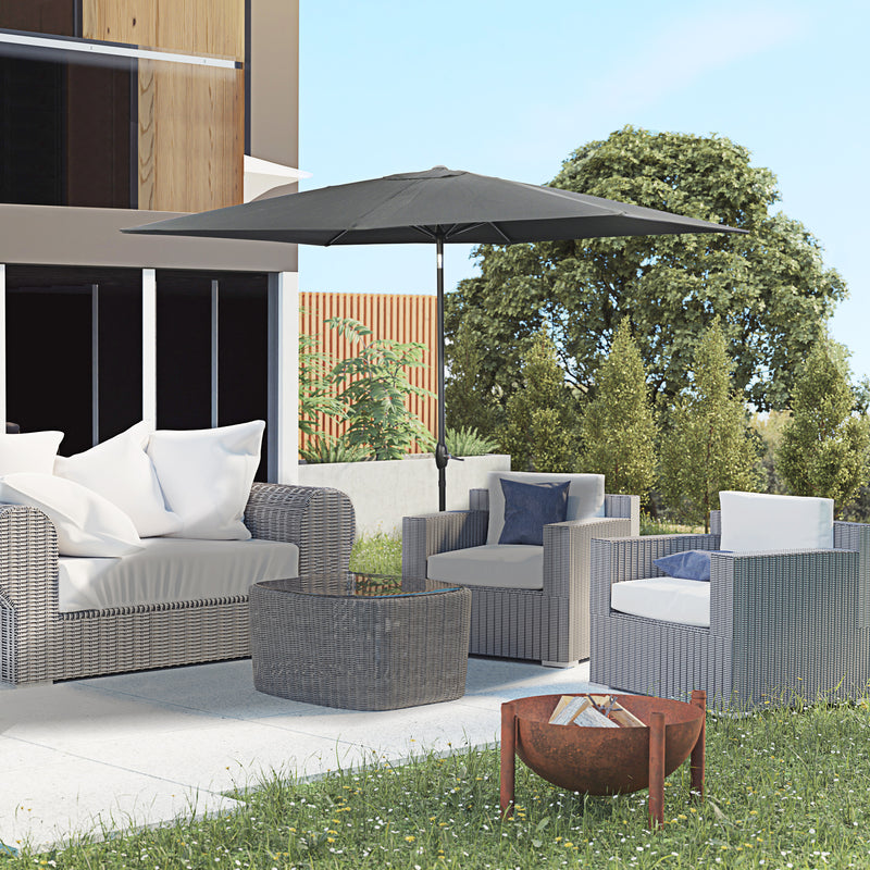 Garden Furniture Strong Umbrella Argos Argos Home Cusco Rattan