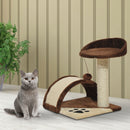 PawHut Cat Tree Kitten Scratching Scratcher Cosy Sisal Home Play Rest Activity