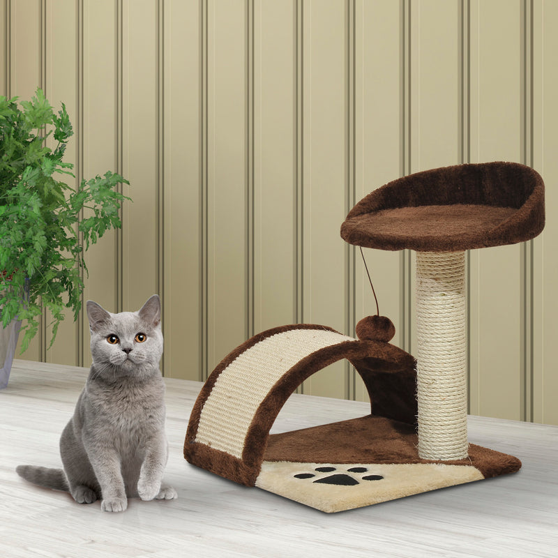 PawHut Cat Tree Kitten Scratching Scratcher Cosy Sisal Home Play Rest Activity