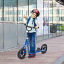 HOMCOM 4 Colours Push Scooter Teen Kids Children Stunt Bicycle Ride On Toy Blue