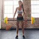 HOMCOM 20kg Weights Barbell Set With Non-slip Handle For Strength Training