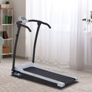 HOMCOM Foldable Walking Treadmill, Aerobic Exercise Machine w/ LED Display