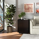 HOMCOM High Gloss Storage Cabinet for Bedroom Living Room Dining Room Black