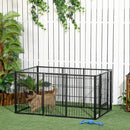 PawHut Heavy Duty 6 Panel Pet Playpen for Small Dogs, 82.5-150 x 61cm