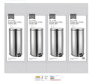 Pedal Bin Stainless Steel 30L