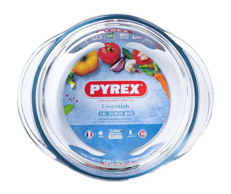 Pyrex Glass Casserole Round Dish