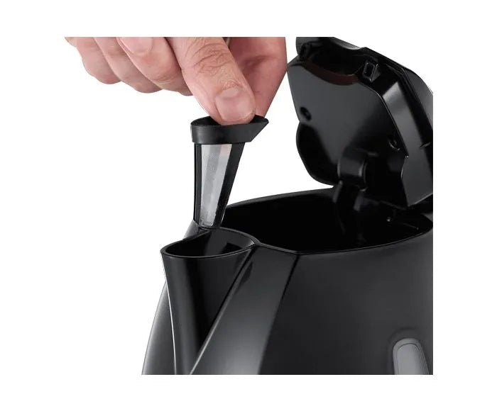 Russell Hobbs High Gloss 1.7L Rapid Boil Kettle -  Black