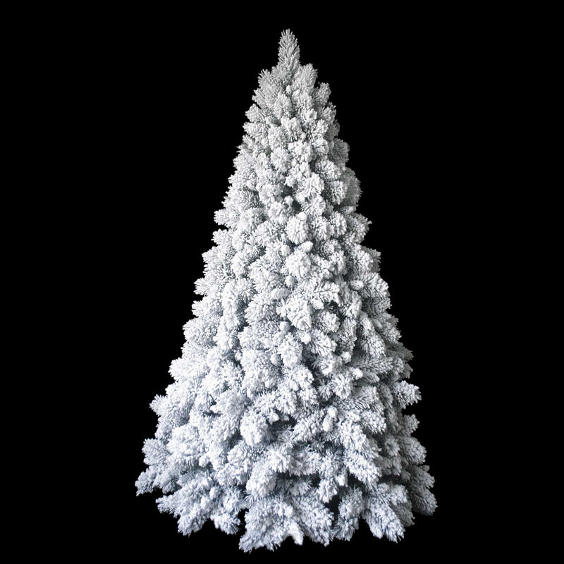Christmas Sparkle White Snow Flocked Artificial Christmas Tree - 7ft 2.1m