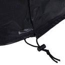 Outsunny Steel Lift-Top Screen Firepit Black
