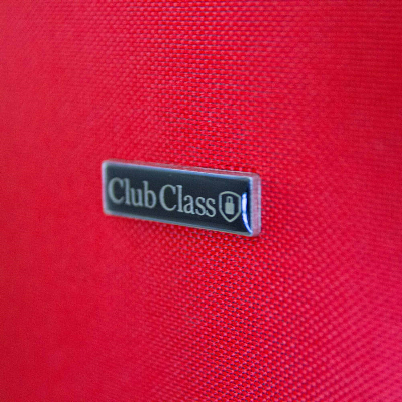 Club Class 600D EVA Suitcase - Red
