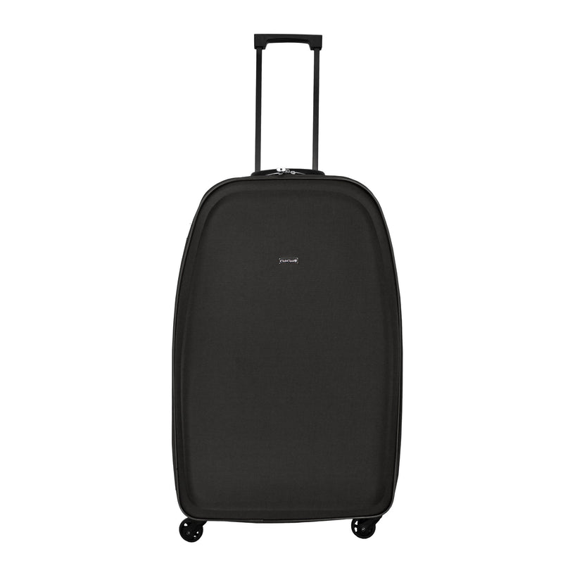 Club Class Luggage 600D EVA Suitcase - Black