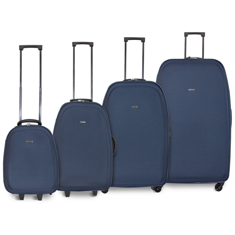 Club Class 600D EVA Suitcase - Navy